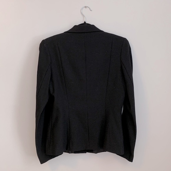 Etam black wool blazer jacket - Picture 4 of 7